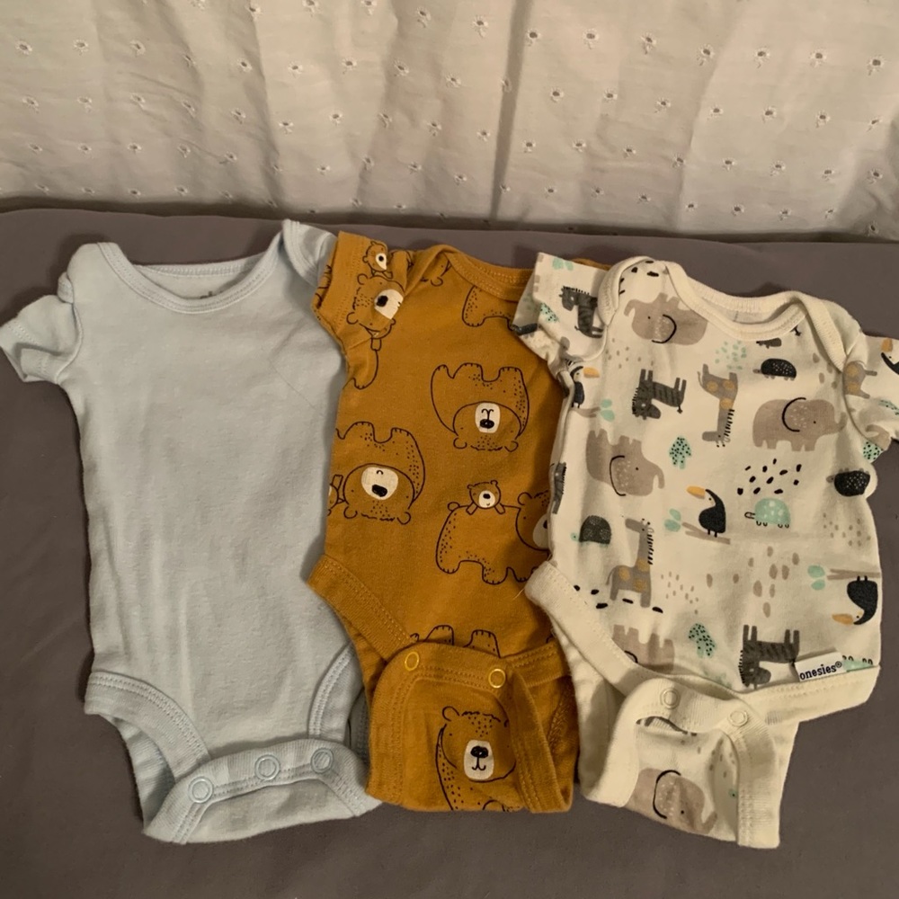 Preemie onesies